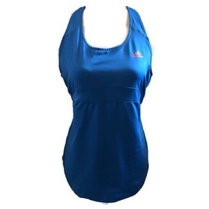 Adidas workout tank top with shelf bra